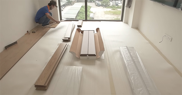 Ván sàn gỗ công nghiệp giá rẻ tại Bắc Giang